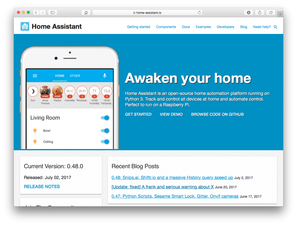 Home assistant https